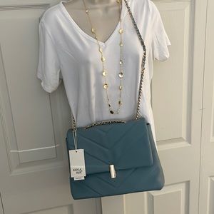 NWT Kayla and Ava Blue Chain Purse